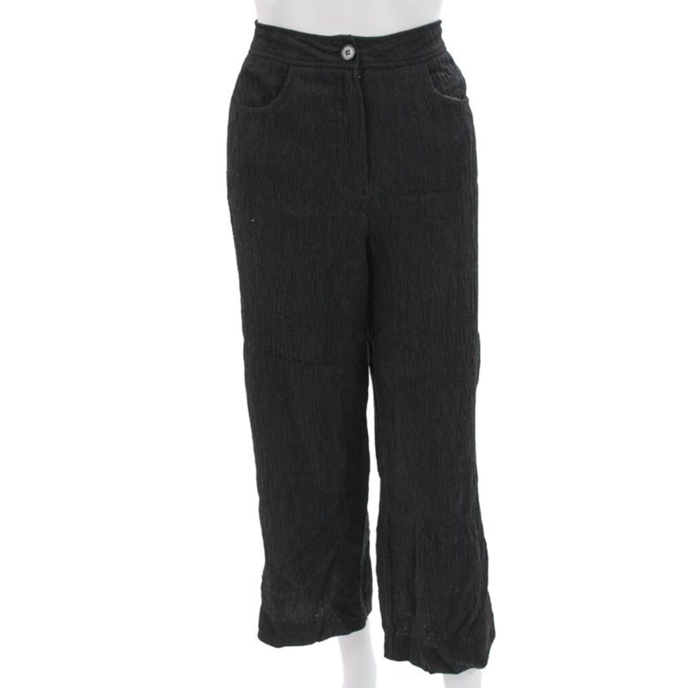 8 Seconds Womens Cropped Black Rayon Nylon Pants Size S